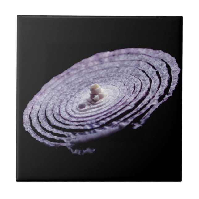 Red Onion Portrait Tile (Front)