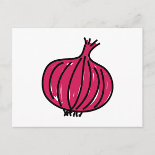 Red Onion Postcard