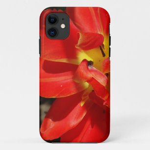 Red Open Flower Tulip Blossom Photo Case-Mate iPhone Case