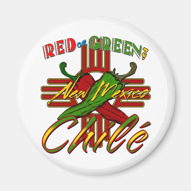 Red or Green? Magnet (Front)