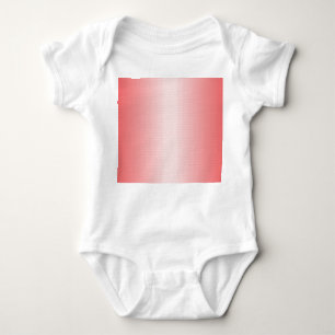 Red, orange, and pink brushstrokes blend together baby bodysuit