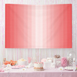 Red, orange, and pink brushstrokes blend together  banner