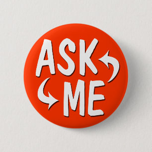 Red/Orange Ask Me Button / Arrows