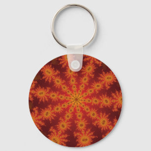 Red Orange Decasteer Keychain