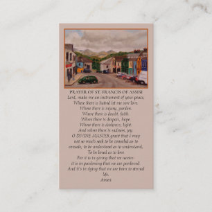 Red Orange Green Blue Ireland Prayer Card