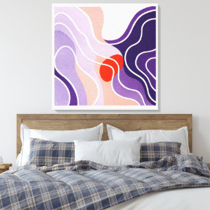 Red Orange - Large Canvas Print