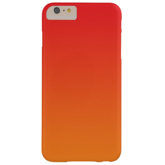 Red & Orange Ombre Case-Mate iPhone Case (Back)