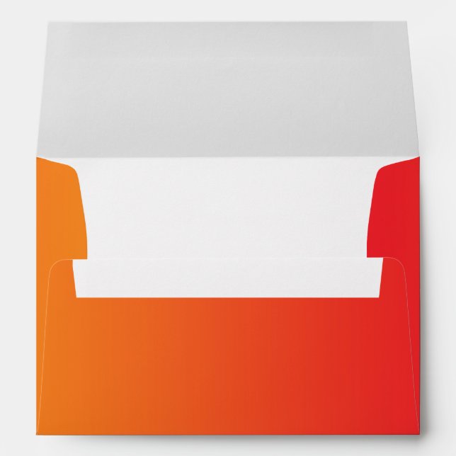 Red & Orange Ombre Envelopes (Back (Bottom))