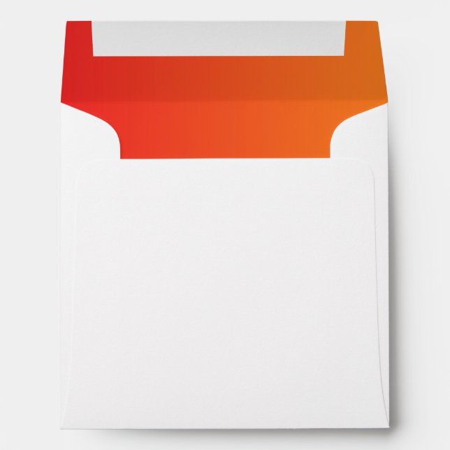 Red & Orange Ombre Envelopes (Back (Bottom))