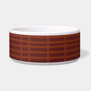 Red orange striped pattern