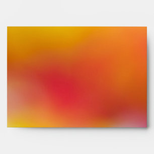 Red Orange Sun Envelope