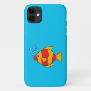 Red Orange Tropical Fish  Case-Mate iPhone Case