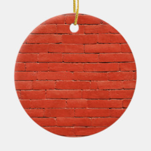 Red Orange Wall Ceramic Tree Decoration