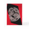 Red Orgin Greeting Card