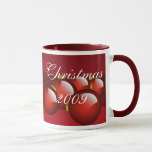 Red Ornaments Coffee Cup