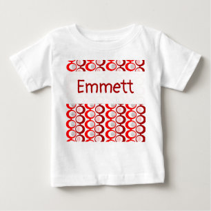Red Oval Strings  Baby T-Shirt