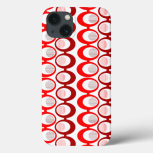 Red Oval Strings  iPhone 13 Case