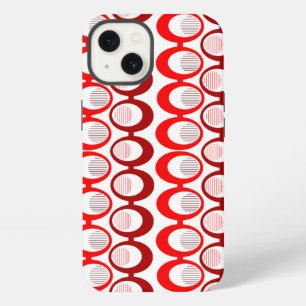 Red Oval Strings iPhone 13 Case