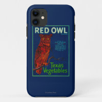 Red Owl Vegetable Label