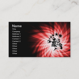 Red Paintball Business Card