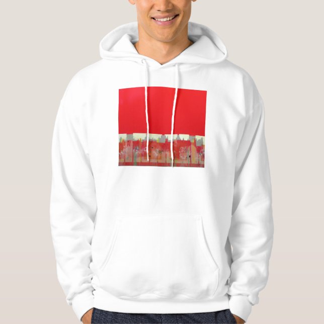 Red Painting Hoodie (Front)