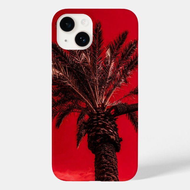 red palm Case-Mate iPhone case (Back)