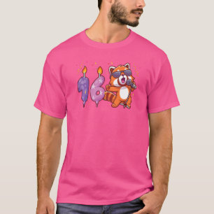 Red Panda 16th Birthday Fun Red Pandas Animal Gra T-Shirt