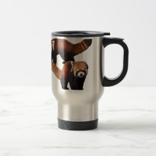 Red Panda 2 Excellent Products Travel Mug