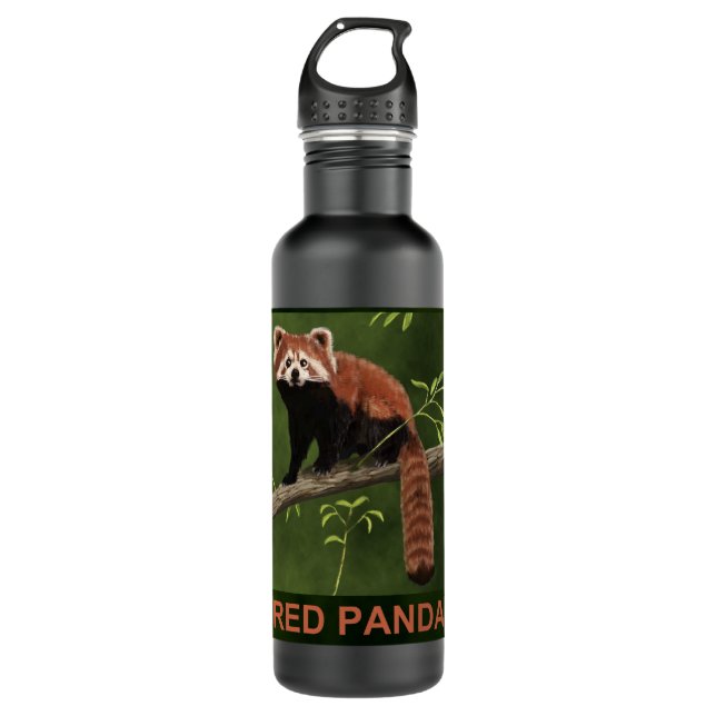 Red Panda 710 Ml Water Bottle (Front)