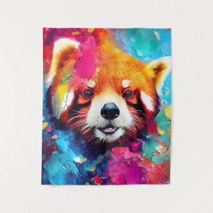 Red Panda Animal Discovery Adventure Nature Tapestry