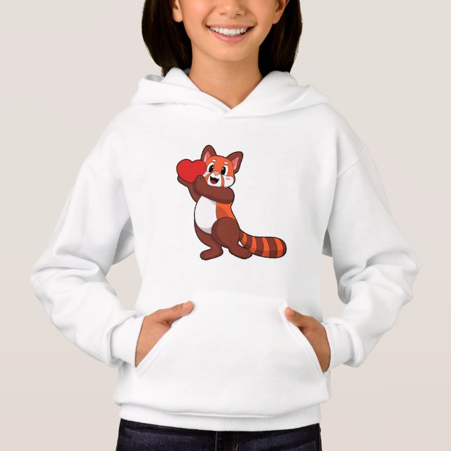 Red panda at Love with Heart.PNG (Front)