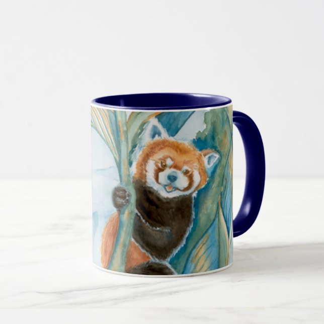 Red Panda Coffee Mug (Front Right)