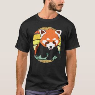 Red Panda Cute Adorable Fun Hand Drawn Baby Animal T-Shirt