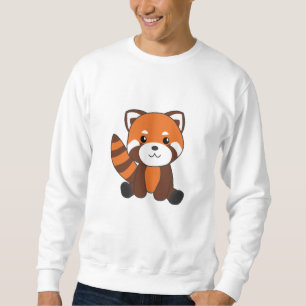 Red Panda Cute Animals For Kids Kawaii Sweatshirt