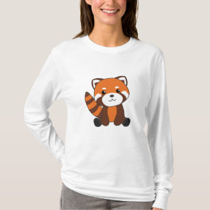 Red Panda Cute Animals For Kids Kawaii T-Shirt