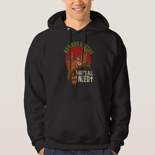 Red Panda For A Red Panda Expert  1 Hoodie (Front)