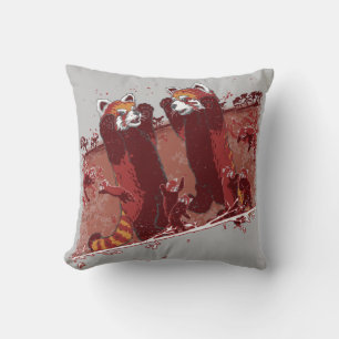 Red Panda Fury Cushion