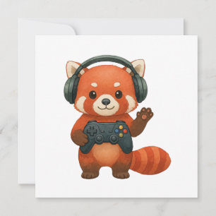 Red Panda Gamer, Gaming Controller & Headphones  Announcement