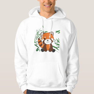 Red Panda In Bamboo Sweet Animals For Children Hoodie