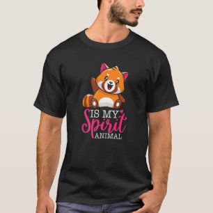 Red Panda Is My Spirit Animal I Kids I Red Panda T-Shirt