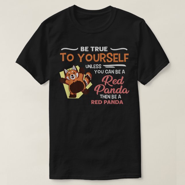 Red Panda Japan Red Panda Lover Zookeeper Cute Fun T-Shirt (Design Front)