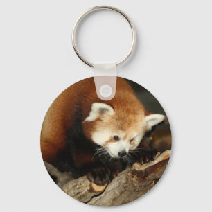 Red Panda Key Ring