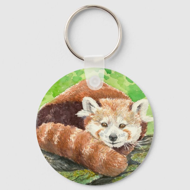 Red panda key ring (Front)