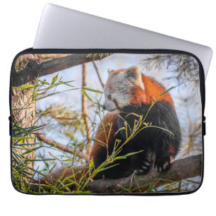 Red panda laptop sleeve