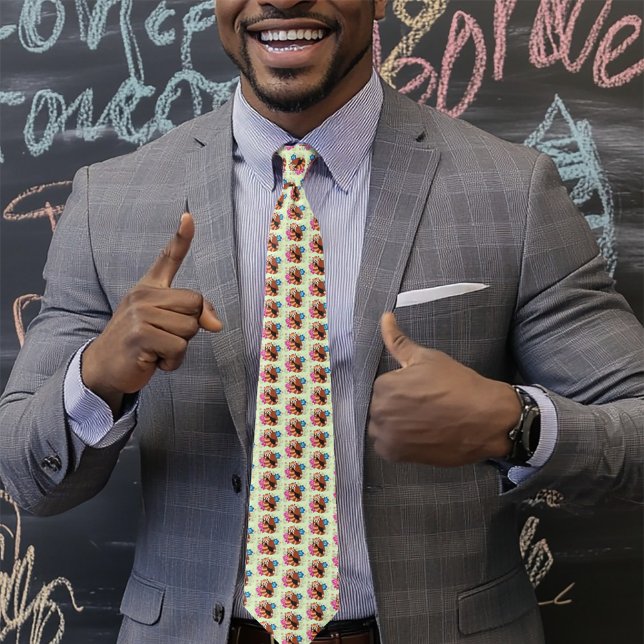 Red Panda Lotus Flowers Henna Tie (Creator Uploaded)