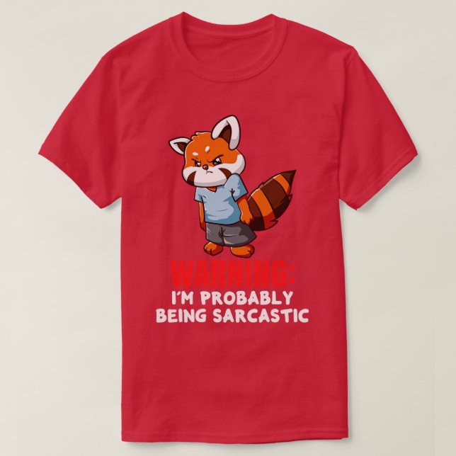 red panda lover 1 T-Shirt (Design Front)