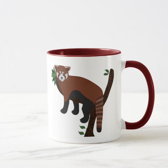 Red Panda Mug (Right)