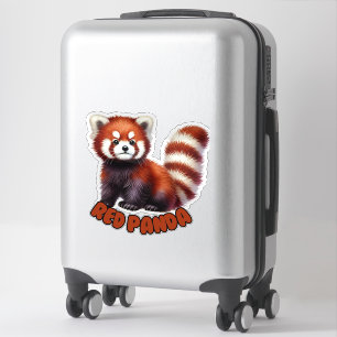 RED PANDA - NURSERY STICKER