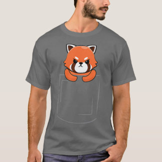 Red Panda PocketFor Panda Lovers Red Panda T-Shirt