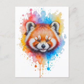 Red Panda Postcard